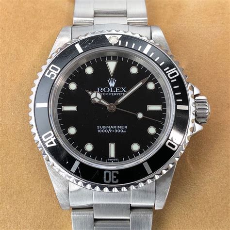 rolex submariner no data 14060m|rolex 14060 swiss only dial.